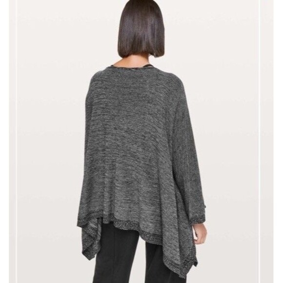 Lululemon Divinity Scarf Convertible Shawl Poncho Wrap Chic cashmere One Size - Picture 3 of 5